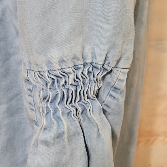 J.Jill denim boho top - Picture 3 of 6